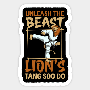 Lion - Tang Soo Do Sticker